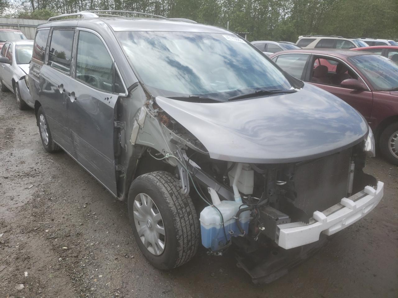 NISSAN QUEST S 2014 with VIN JN8AE2KP2E9104511 - Photo from auction