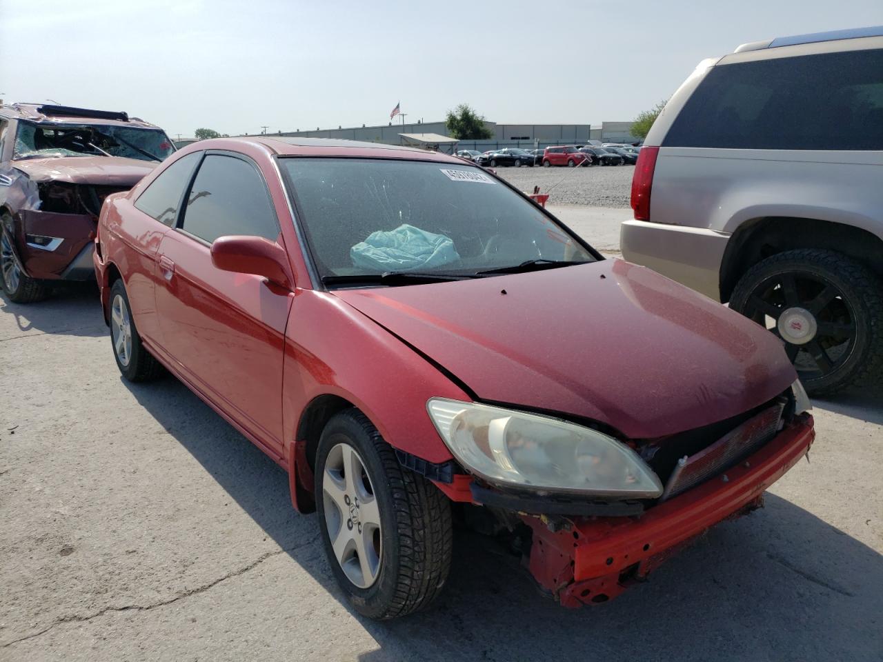 Photo 1 from auction – 2005 HONDA CIVIC EX with VIN 1HGEM22995L007876