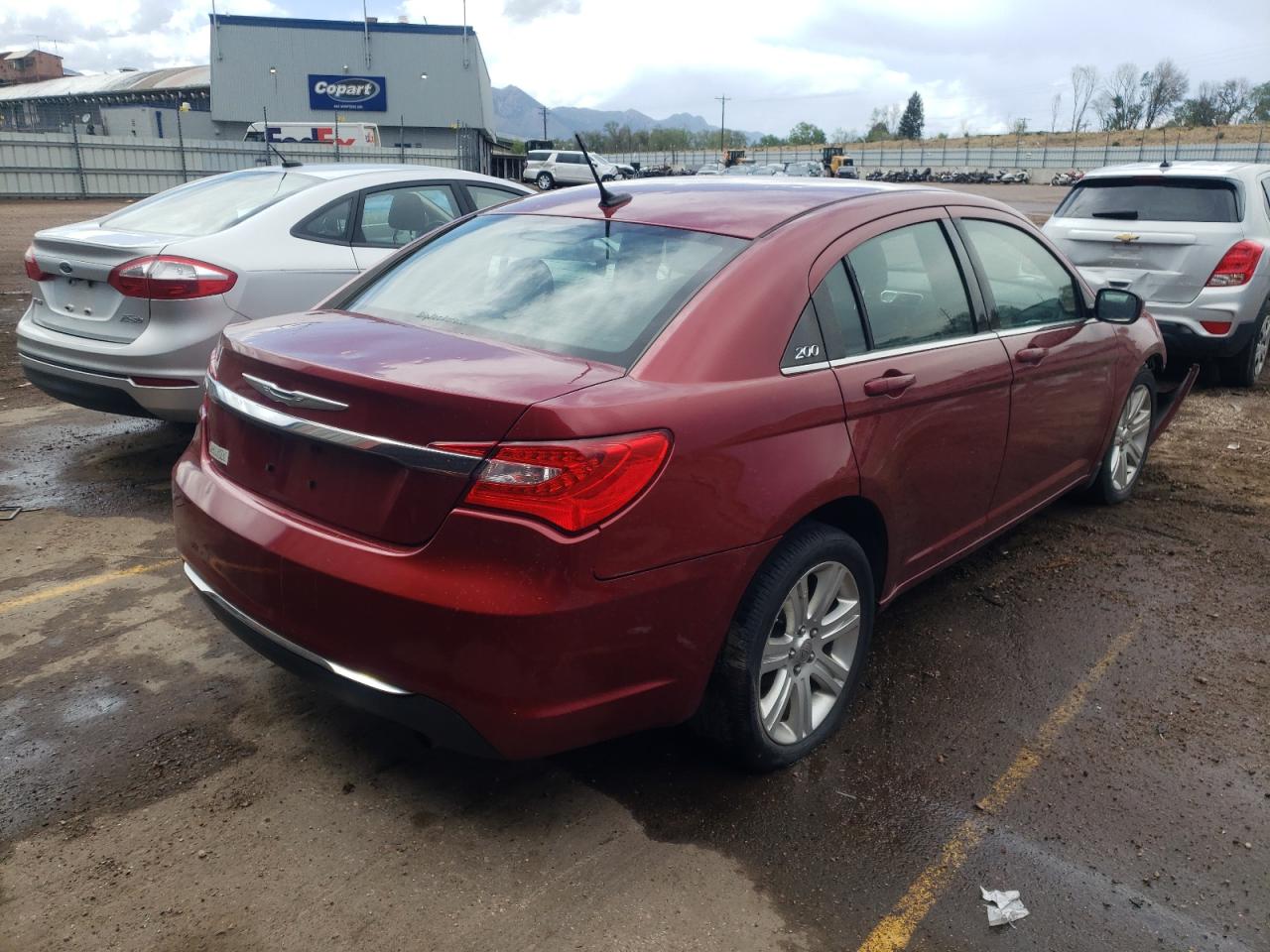 Photo 4 from auction – 2013 CHRYSLER 200 TOURIN with VIN 1C3CCBBB5DN539855