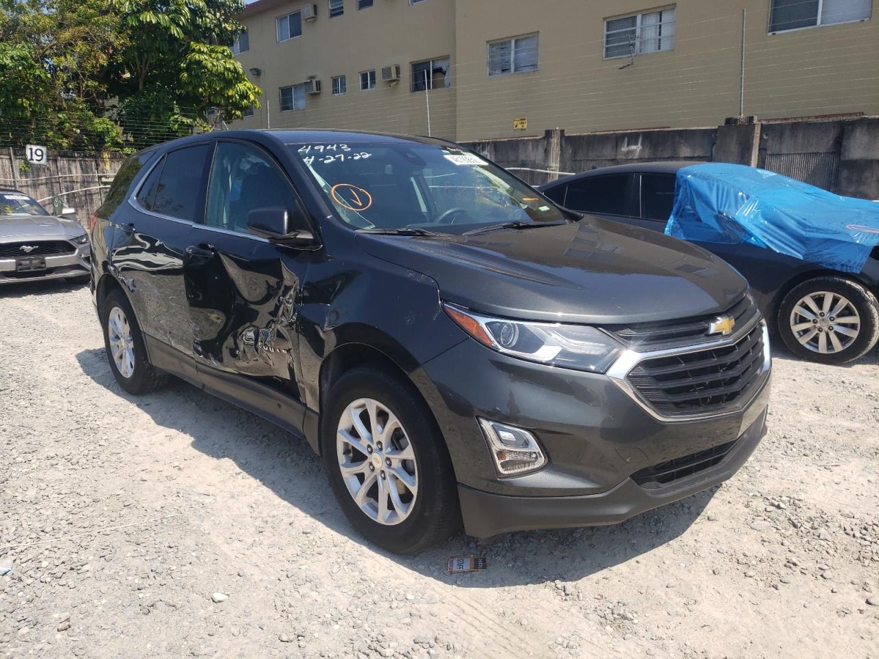 CHEVROLET EQUINOX LT 2020 with VIN 3GNAXKEV6LS584943 - Photo from auction