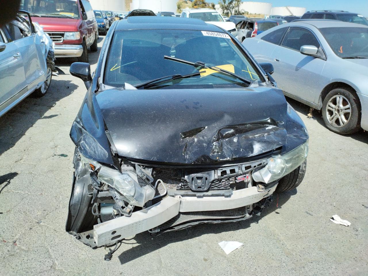 Photo 9 from auction – 2009 HONDA CIVIC SI with VIN 2HGFA55539H702882