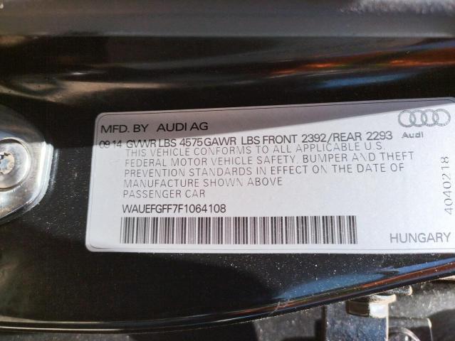 Photo 10 from auction – 2015 AUDI A3 PREMIUM with VIN WAUEFGFF7F1064108