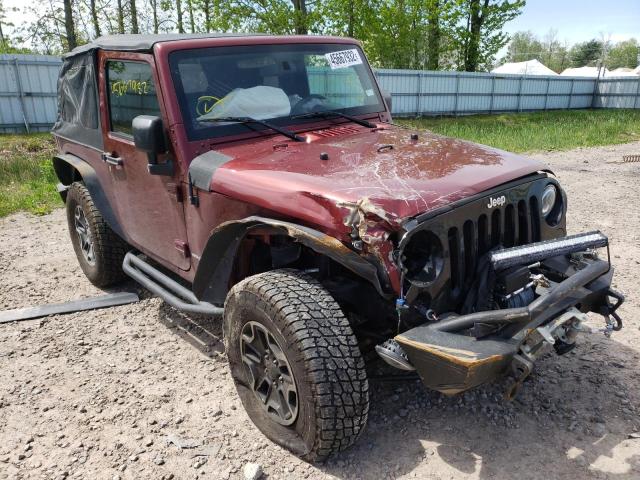 JEEP WRANGLER 2008 with VIN 1J4FA54148L583362 - Photo from auction