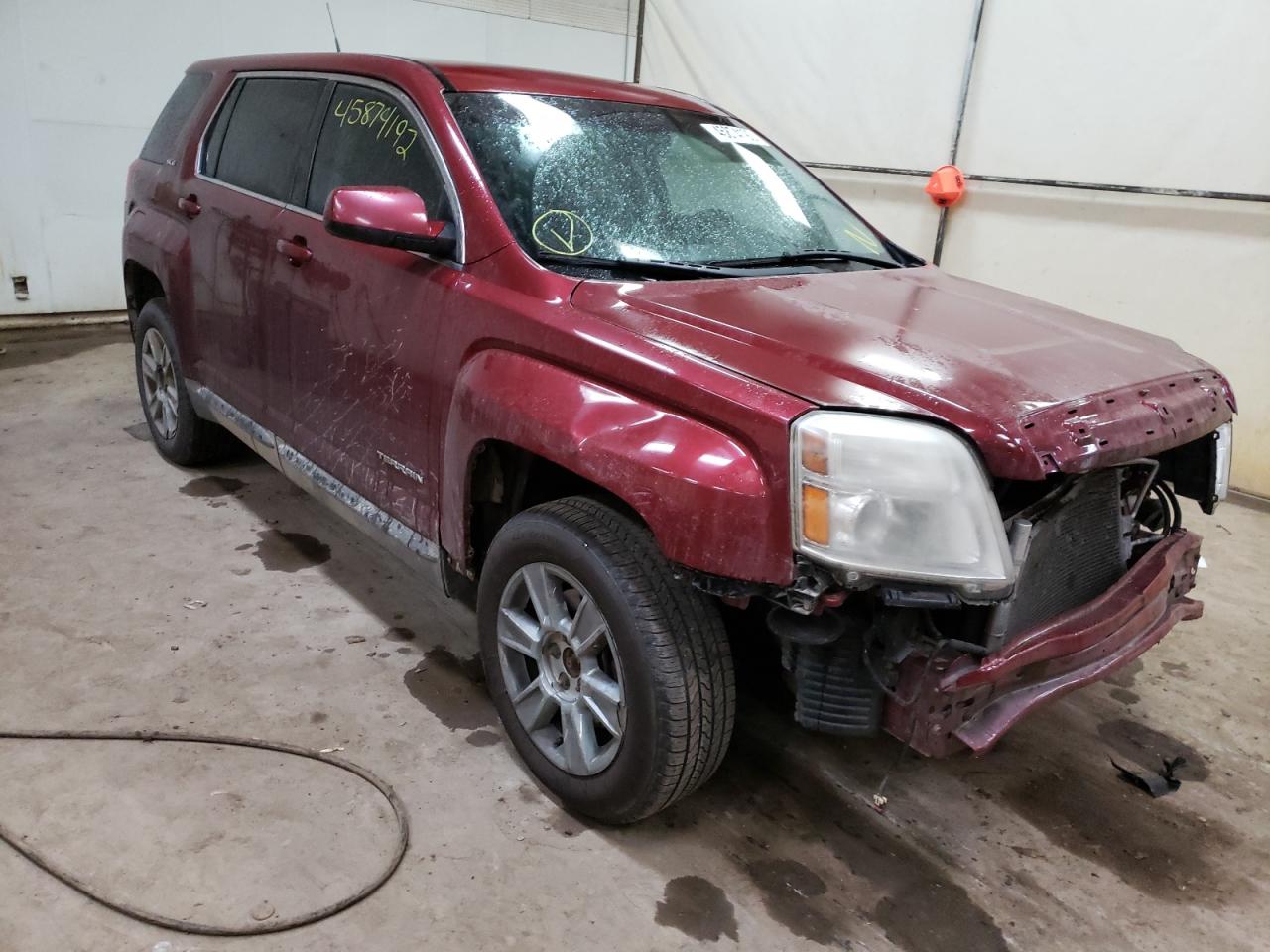 GMC TERRAIN SL 2011 with VIN 2CTFLREC5B6274446 - Photo from auction