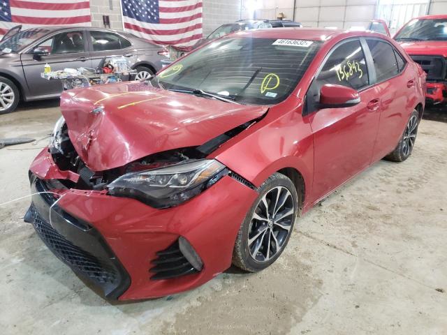 Photo 2 from auction – 2017 TOYOTA COROLLA L with VIN 2T1BURHE4HC881482