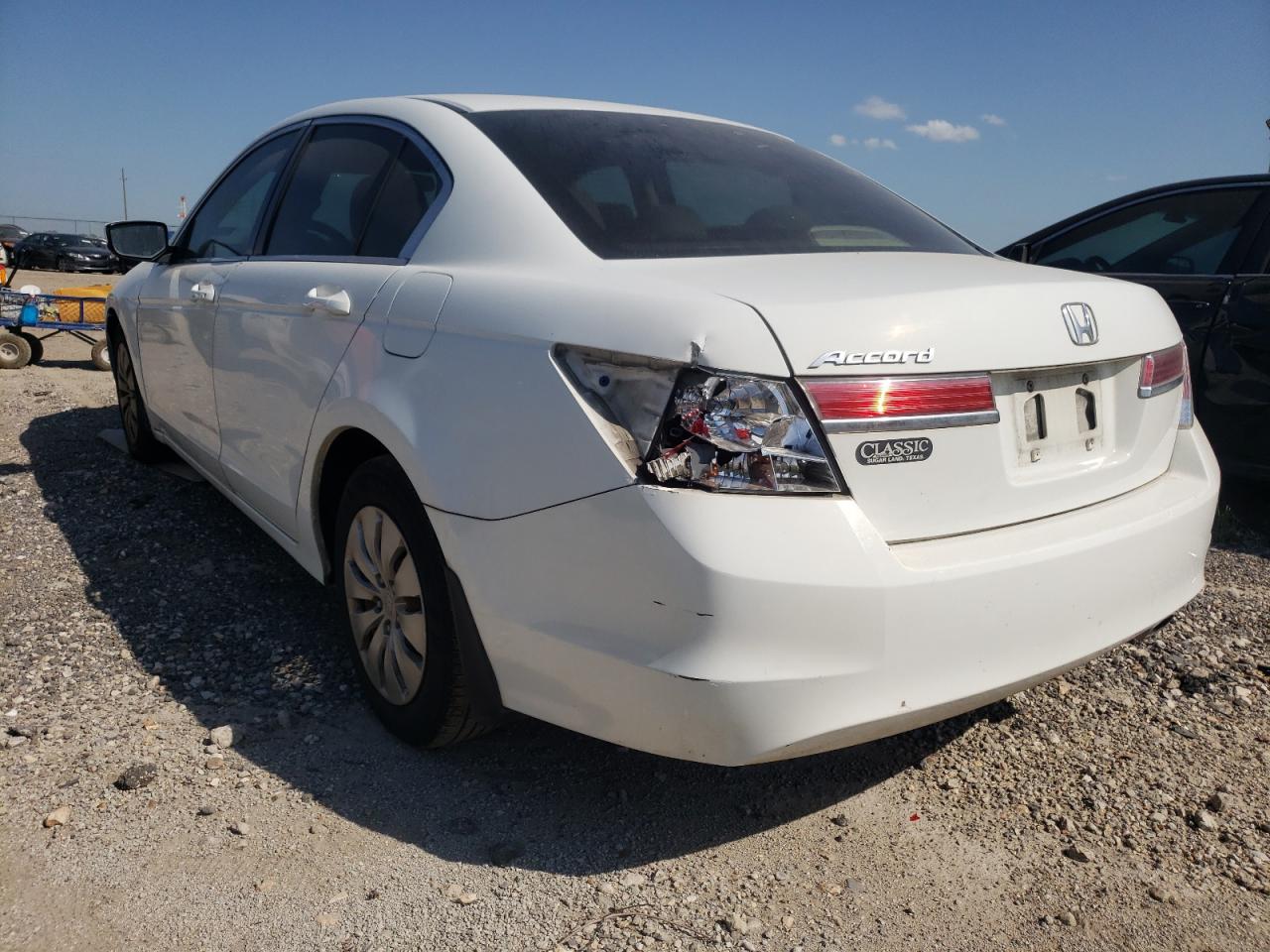 Photo 3 from auction – 2012 HONDA ACCORD LX with VIN 1HGCP2F34CA007670