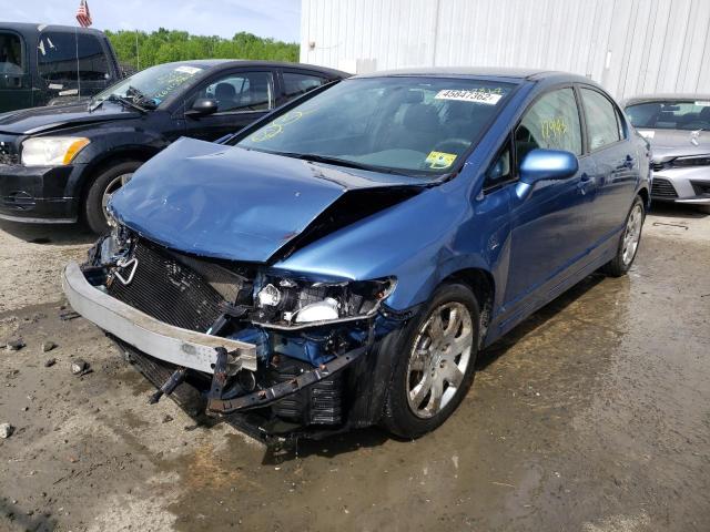 Photo 2 from auction – 2010 HONDA CIVIC LX with VIN 2HGFA1F55AH563852