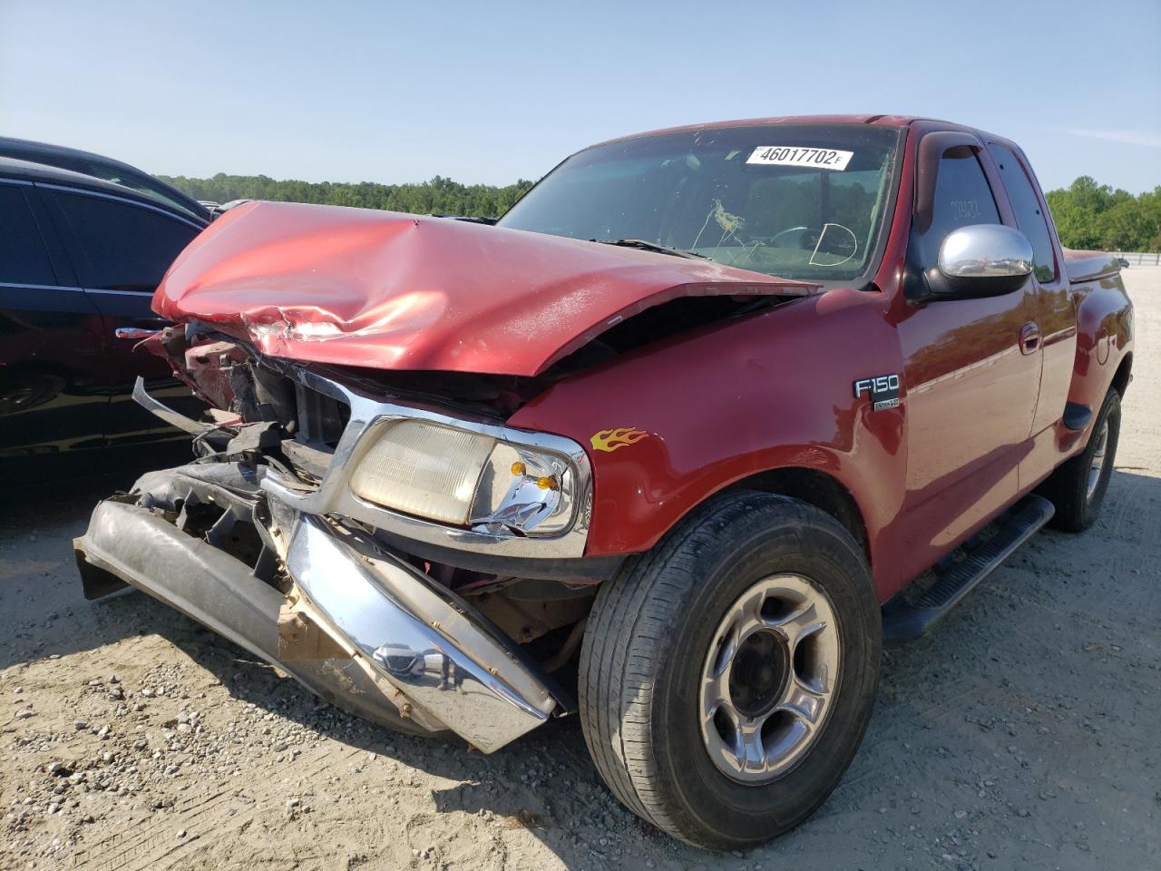 Photo 2 from auction – 2000 FORD F150 with VIN 1FTRX07L9YKA26518