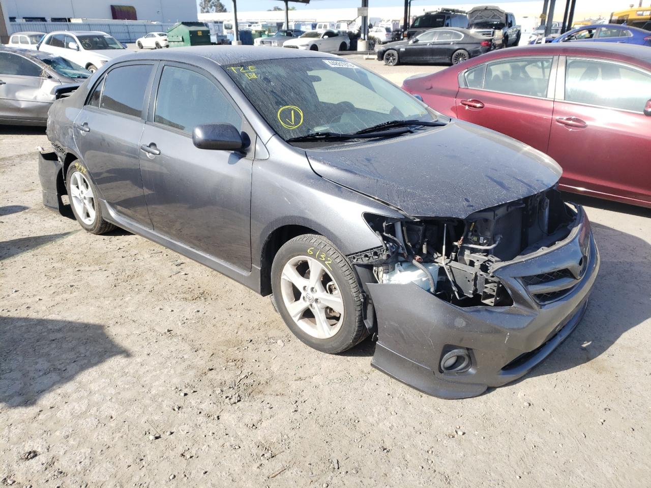 TOYOTA COROLLA 2011 with VIN 2T1BU4EEXBC622431 - Photo from auction