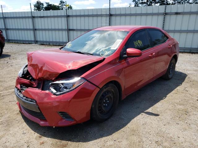 Photo 2 from auction – 2016 TOYOTA COROLLA L with VIN 2T1BURHE1GC689239