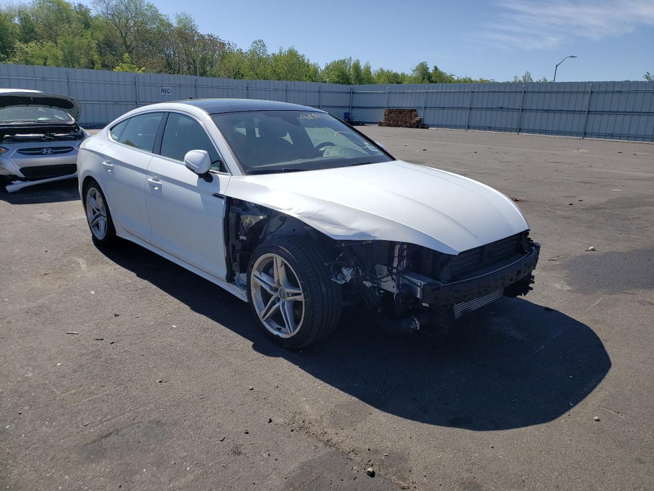 AUDI A5 PREMIUM 2021 with VIN WAUDACF54MA016900 - Photo from auction