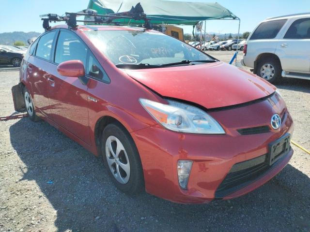 TOYOTA PRIUS 2013 with VIN JTDKN3DU1D0342197 - Photo from auction