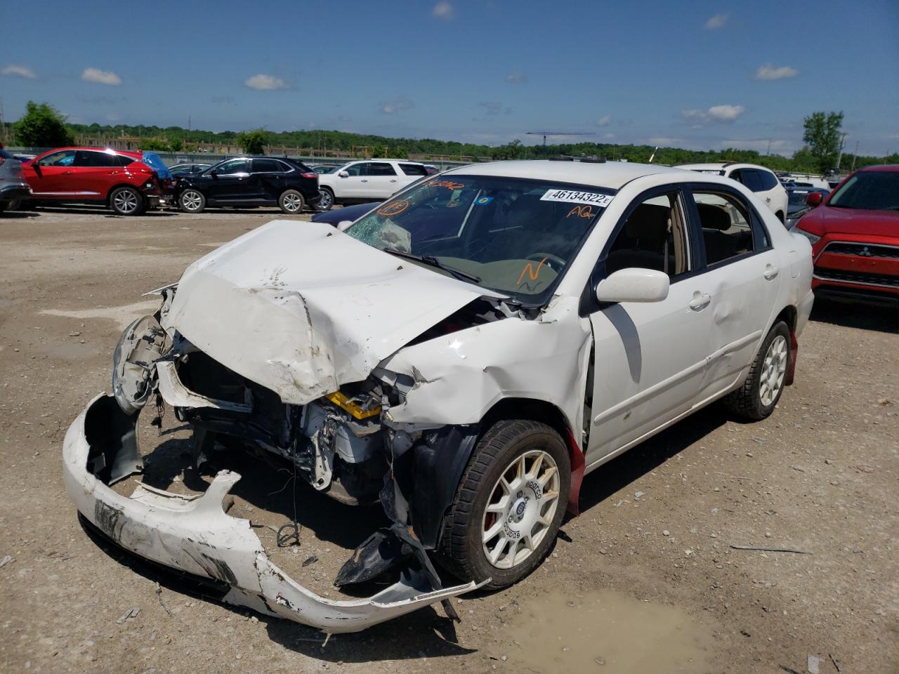Photo 2 from auction – 2004 TOYOTA COROLLA CE with VIN 1NXBR32E04Z243262