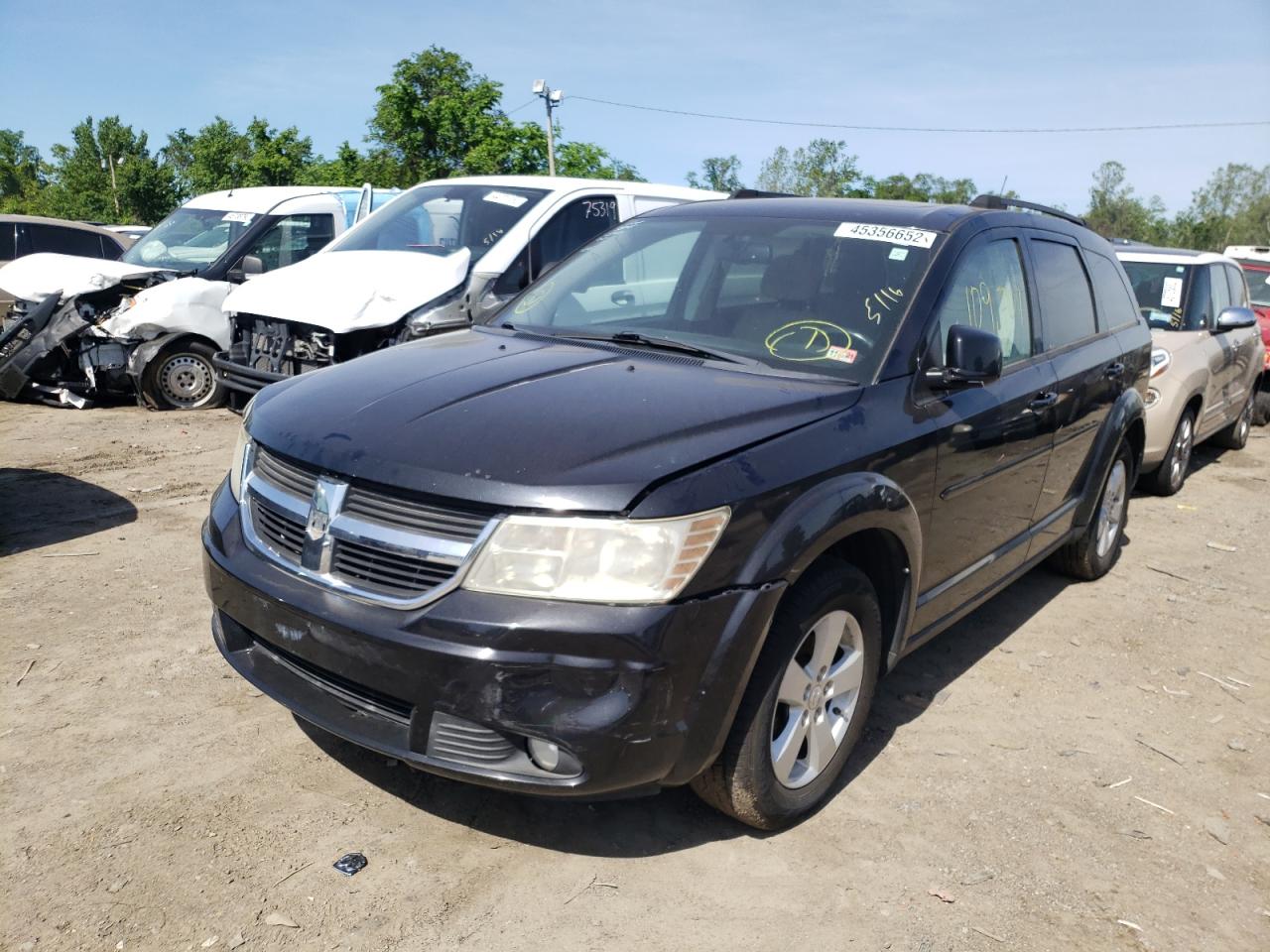Photo 2 from auction – 2010 DODGE JOURNEY SX with VIN 3D4PG5FV9AT279580
