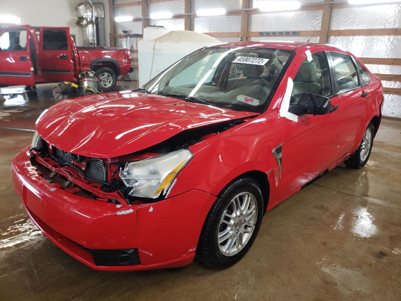 Photo 2 from auction – 2008 FORD FOCUS SE with VIN 1FAHP35N18W270888
