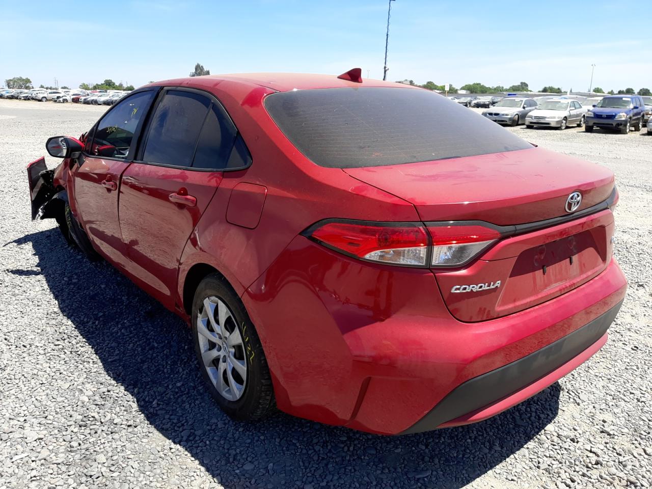 Photo 3 from auction – 2020 TOYOTA COROLLA LE with VIN 5YFEPRAE4LP122760