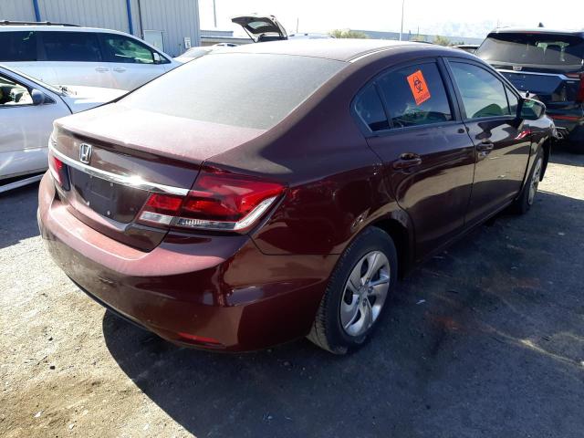 Photo 4 from auction – 2014 HONDA CIVIC LX with VIN 19XFB2F58EE009529