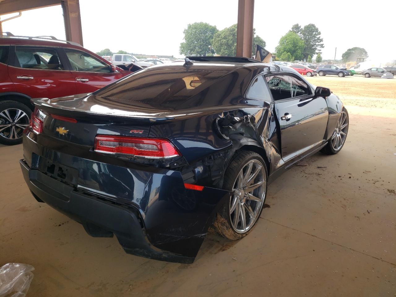 Photo 4 from auction – 2014 CHEVROLET CAMARO LT with VIN 2G1FC1E31E9259757