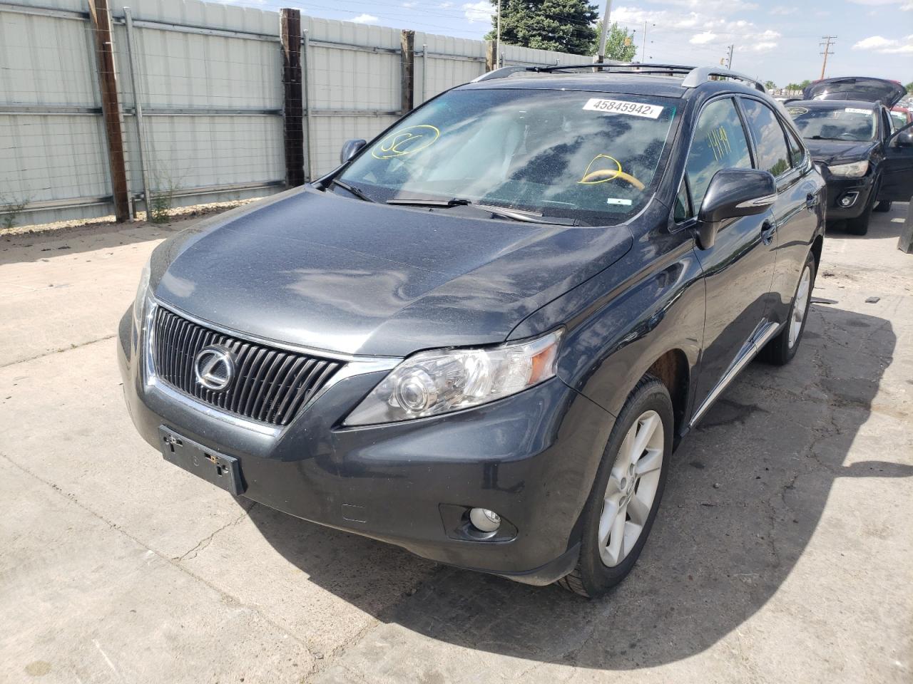 Photo 2 from auction – 2011 LEXUS RX 350 with VIN 2T2BK1BA2BC098385