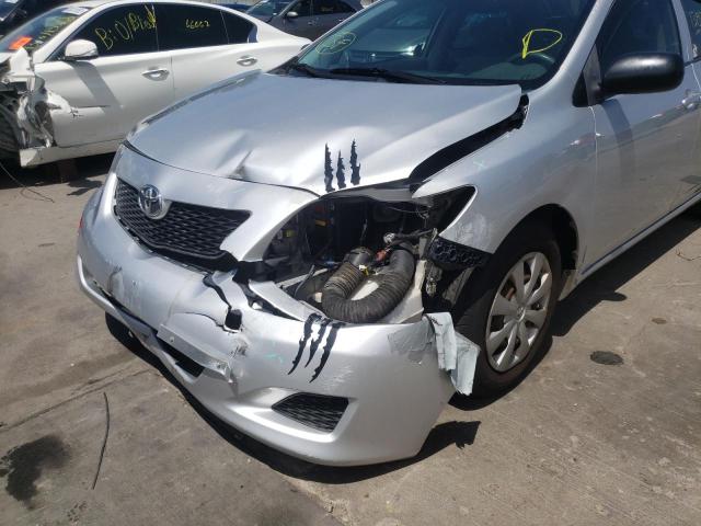 Photo 9 from auction – 2009 TOYOTA COROLLA BA with VIN JTDBL40E299070854