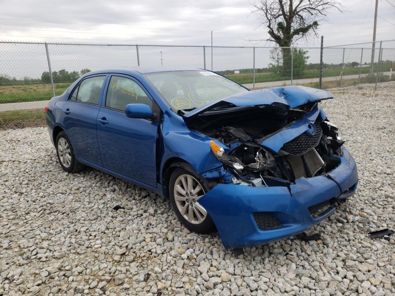 TOYOTA COROLLA BA 2010 with VIN 2T1BU4EE5AC259745 - Photo from auction