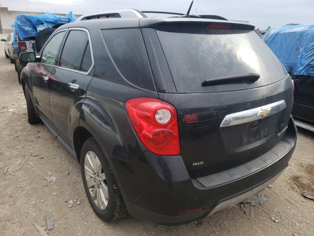 Photo 3 from auction – 2010 CHEVROLET EQUINOX LT with VIN 2CNFLGEW0A6403519