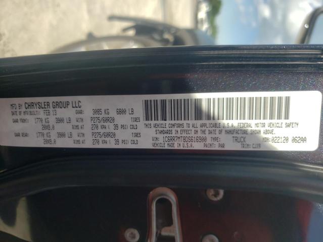 Photo 10 from auction – 2013 RAM 1500 SPORT with VIN 1C6RR7MT8DS616900