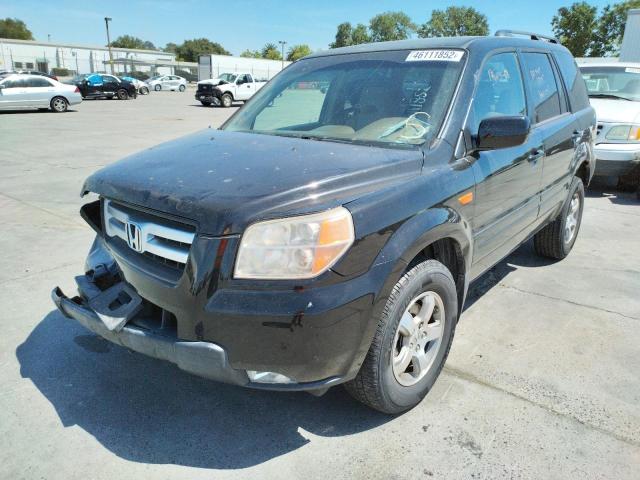 Photo 2 from auction – 2008 HONDA PILOT EX with VIN 5FNYF28498B012102