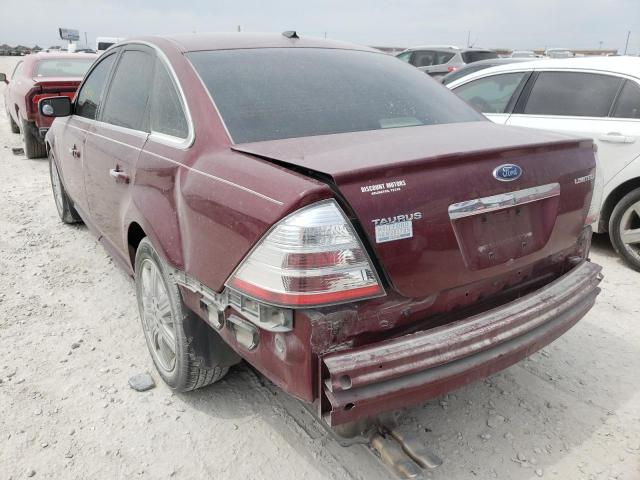 Photo 3 from auction – 2008 FORD TAURUS LIM with VIN 1FAHP25W68G122877