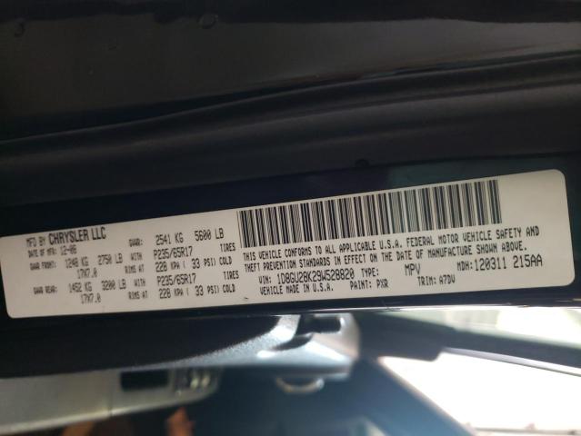 Photo 10 from auction – 2009 DODGE NITRO SE with VIN 1D8GU28K29W528820