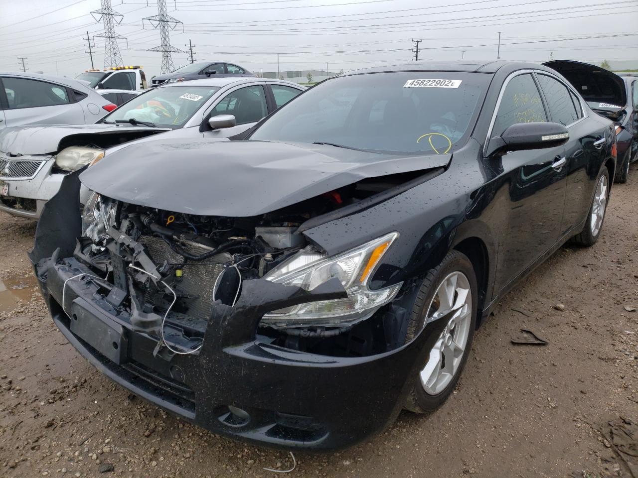 Photo 2 from auction – 2012 NISSAN MAXIMA S with VIN 1N4AA5AP6CC854915
