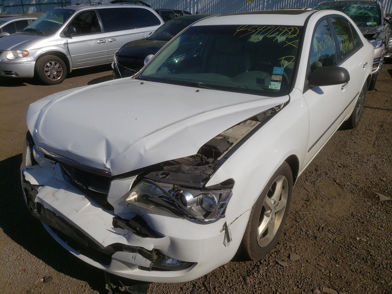 Photo 2 from auction – 2008 HYUNDAI SONATA SE with VIN 5NPEU46F78H311064