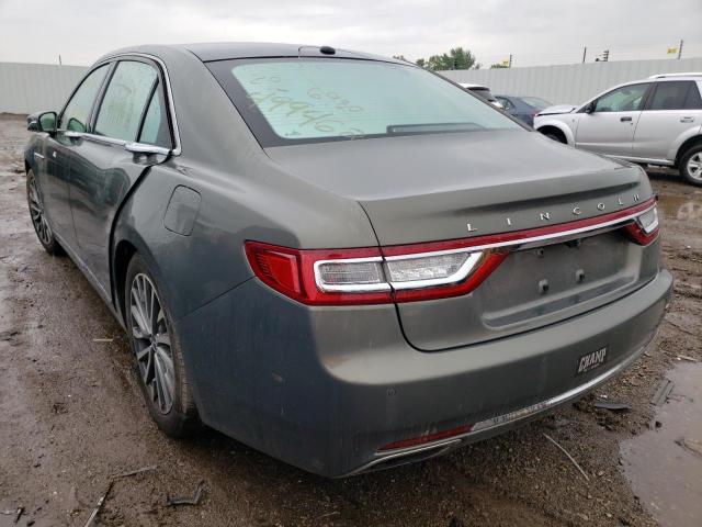 Photo 3 from auction – 2017 LINCOLN CONTINENTA with VIN 1LN6L9TK3H5614599
