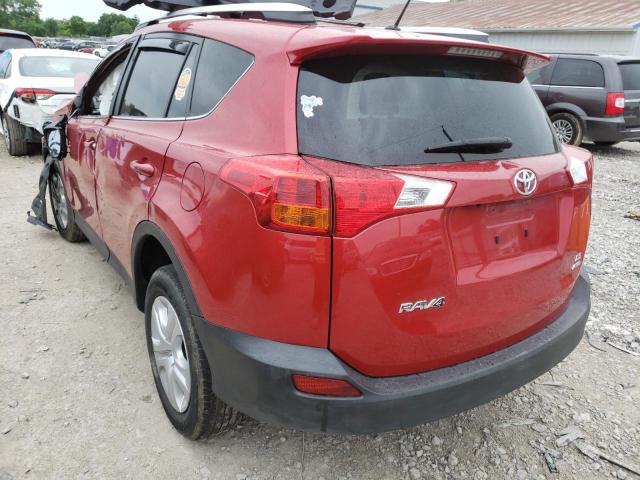 Photo 3 from auction – 2015 TOYOTA RAV4 LE with VIN JTMBFREV8FD120680