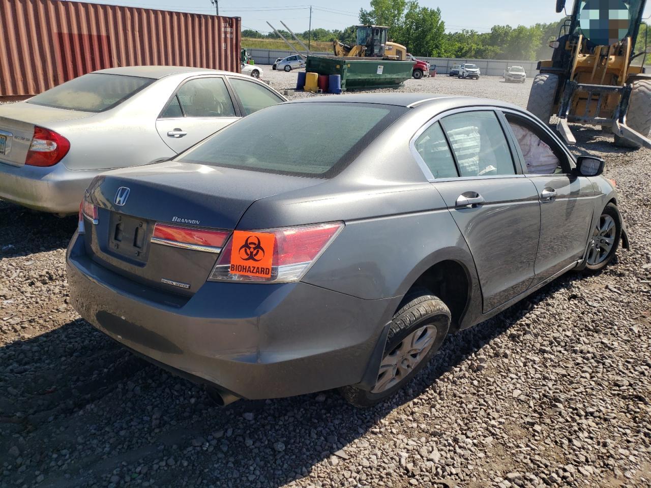Photo 4 from auction – 2012 HONDA ACCORD SE with VIN 1HGCP2F6XCA167160