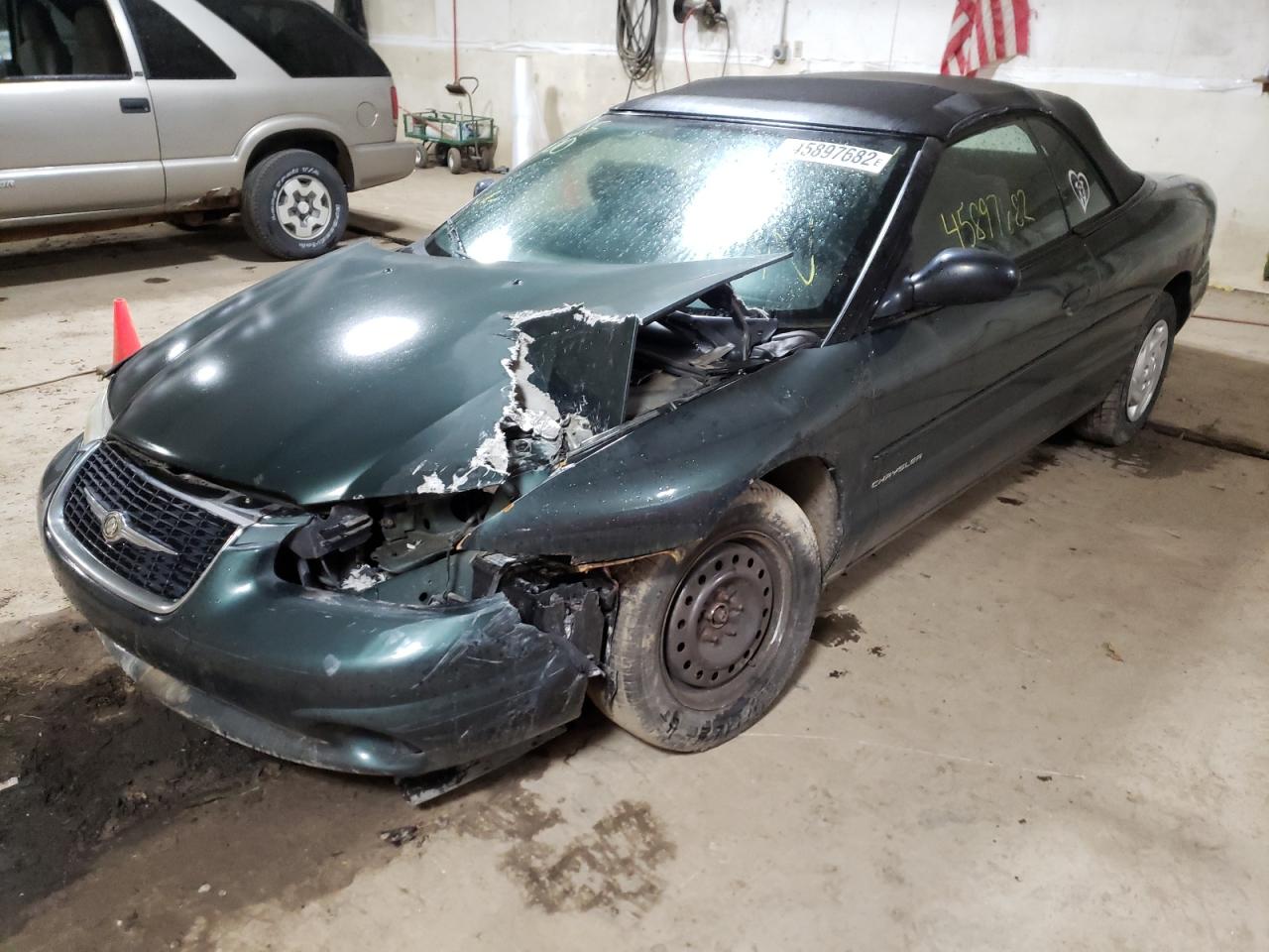 Photo 2 from auction – 2000 CHRYSLER SEBRING JX with VIN 3C3EL45H9YT285934