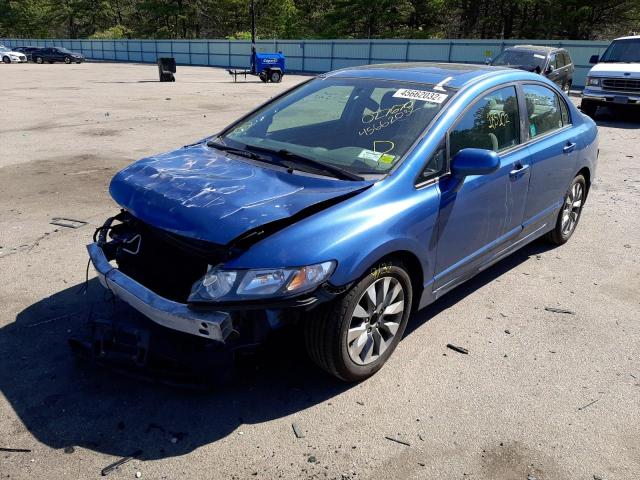 Photo 2 from auction – 2010 HONDA CIVIC with VIN 19XFA1F89AE027670
