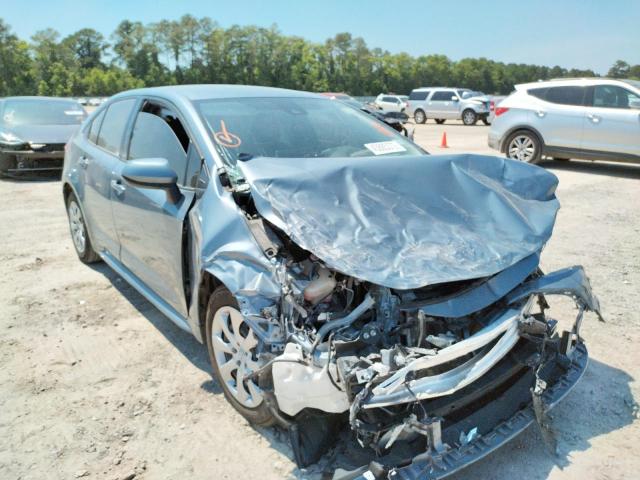 TOYOTA COROLLA LE 2021 with VIN JTDEPMAE8MJ162347 - Photo from auction