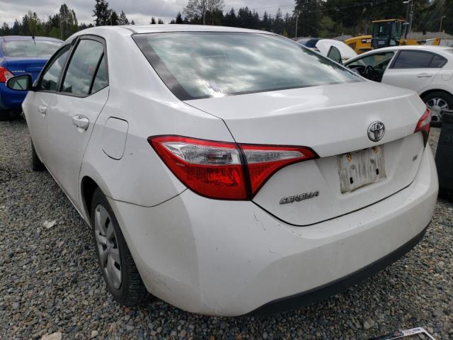 Photo 3 from auction – 2016 TOYOTA COROLLA L with VIN 2T1BURHE5GC720010