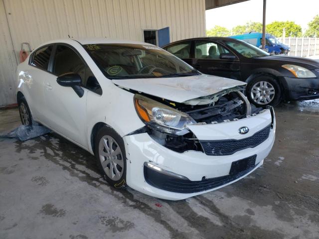 KIA RIO LX 2016 with VIN KNADM4A33G6565790 - Photo from auction