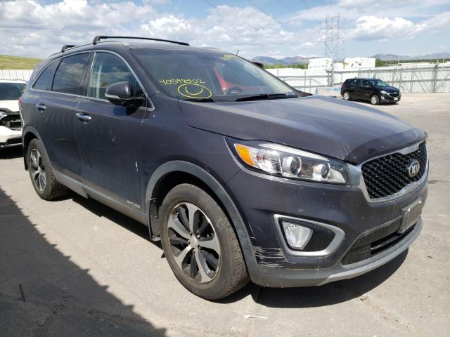 KIA SORENTO EX 2017 with VIN 5XYPHDA58HG202289 - Photo from auction