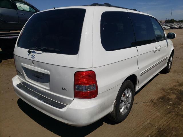 Photo 4 from auction – 2005 KIA SEDONA EX with VIN KNDUP132956743003