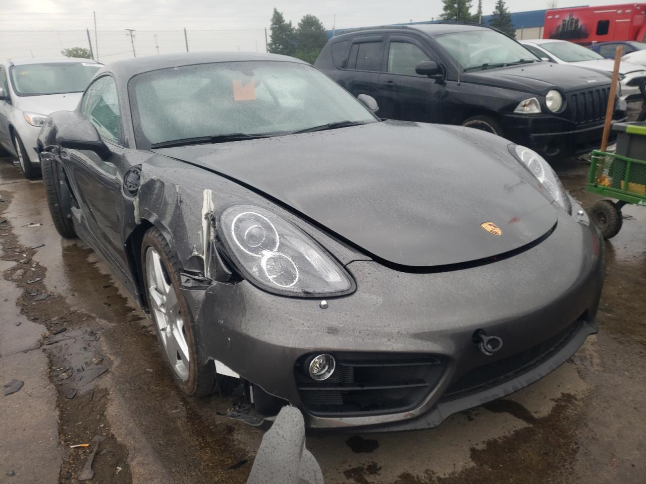 PORSCHE CAYMAN 2016 with VIN WP0AA2A8XGK170656 - Photo from auction