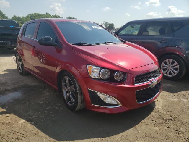 CHEVROLET SONIC RS 2015 with VIN 1G1JH6SB7F4205601 - Photo from auction
