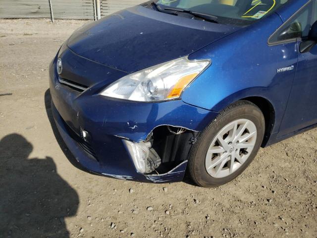 Photo 9 from auction – 2014 TOYOTA PRIUS V with VIN JTDZN3EUXE3312550