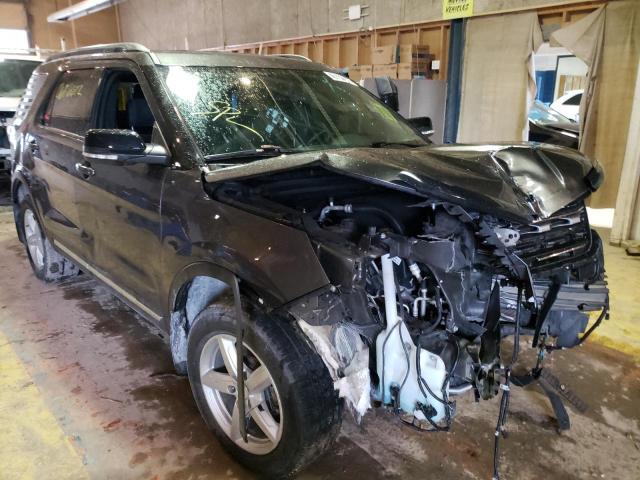 FORD EXPLORER X 2017 with VIN 1FM5K8D87HGD38282 - Photo from auction