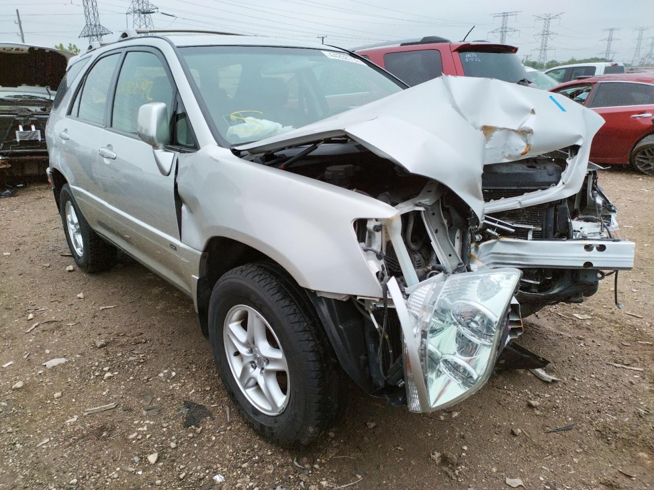 LEXUS RX 300 2001 with VIN JTJHF10U810215196 - Photo from auction