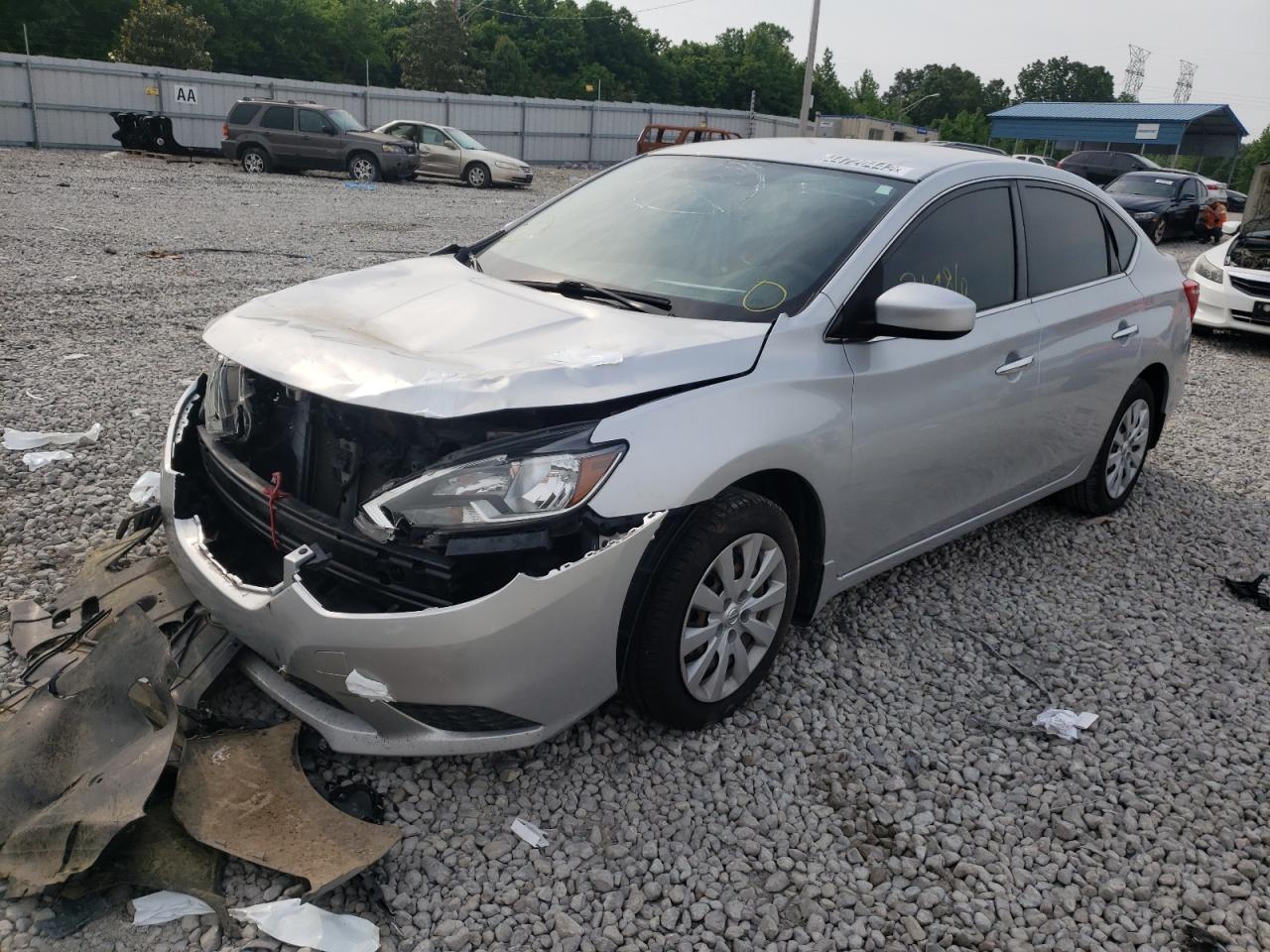 Photo 2 from auction – 2016 NISSAN SENTRA S with VIN 3N1AB7AP1GY323396