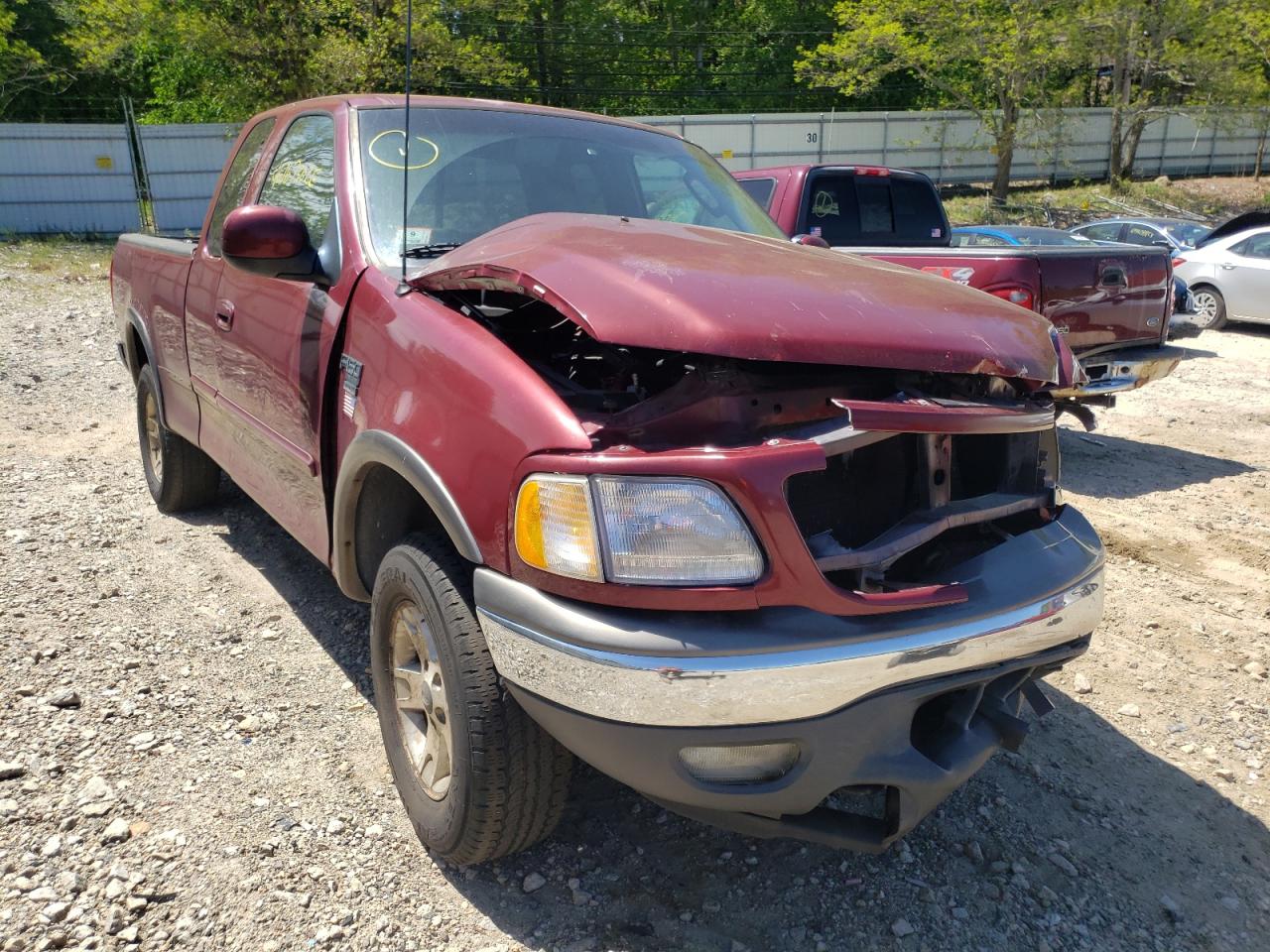 FORD F150 2003 z numerem VIN 1FTRX18W73NA21291 - Zdjęcie z aukcji