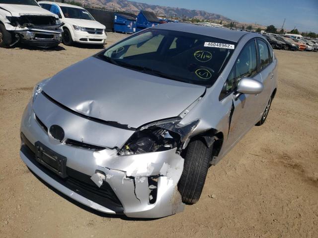 Photo 2 from auction – 2015 TOYOTA PRIUS with VIN JTDKN3DU5F1933887